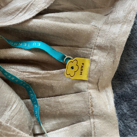 Golden Skirt by Farm Rio - Picture 2 of 3